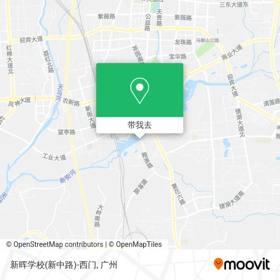 新晖学校(新中路)-西门地图