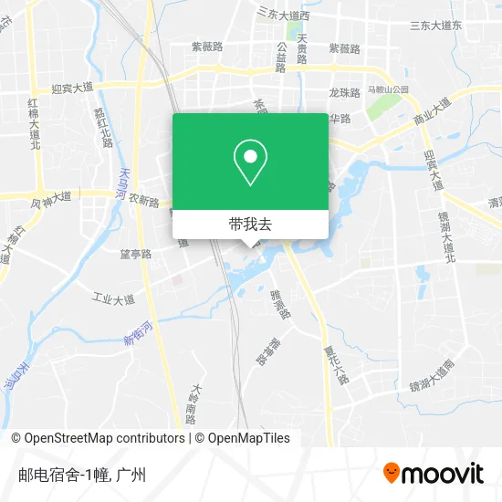 邮电宿舍-1幢地图