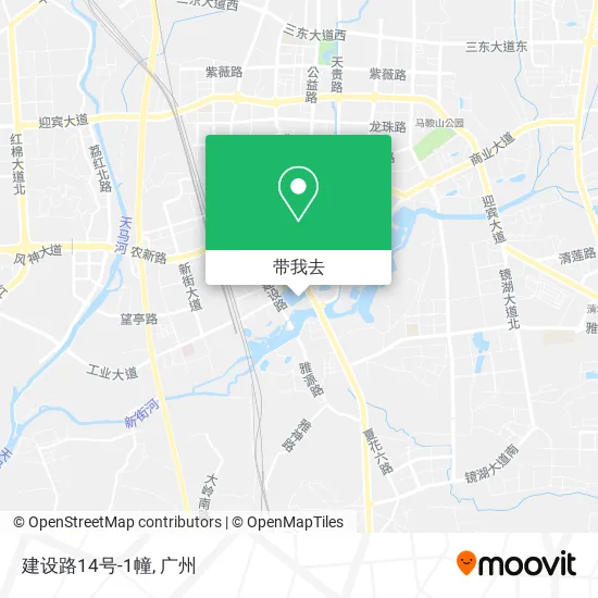建设路14号-1幢地图