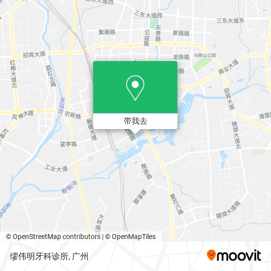 缪伟明牙科诊所地图