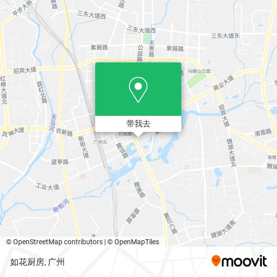 如花厨房地图