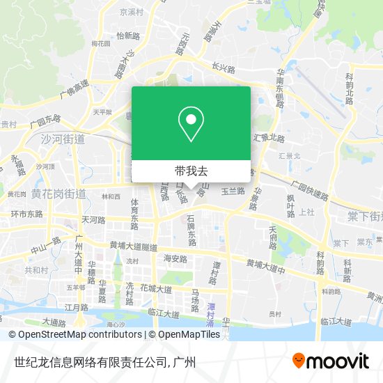 世纪龙信息网络有限责任公司地图
