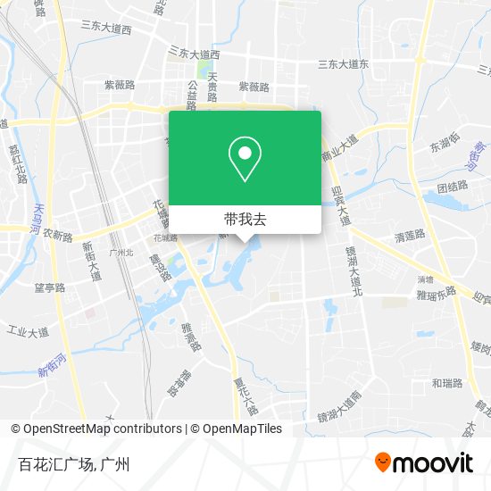 百花汇广场地图