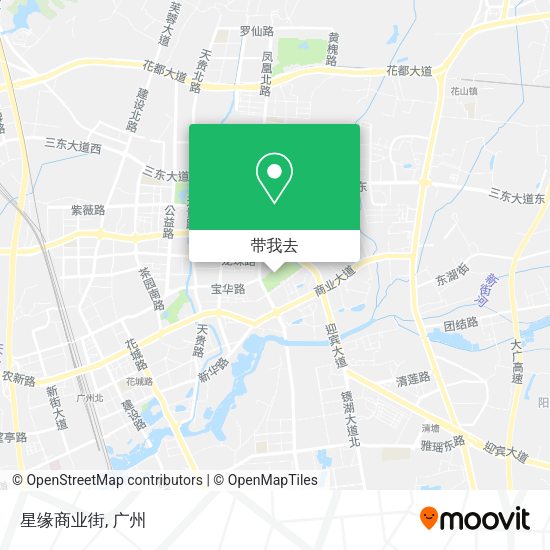 星缘商业街地图