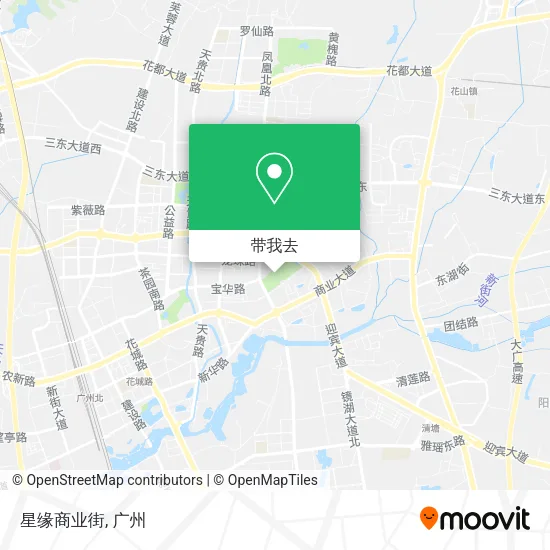 星缘商业街地图