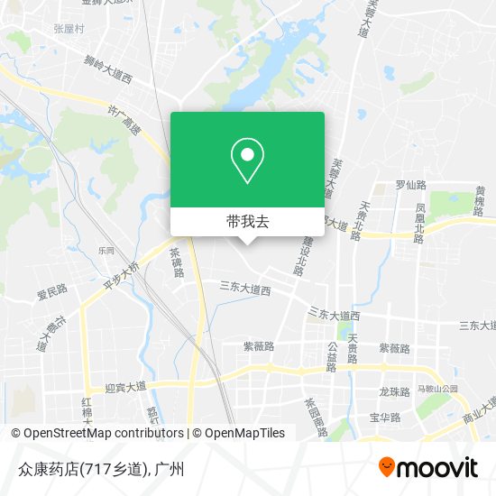众康药店(717乡道)地图