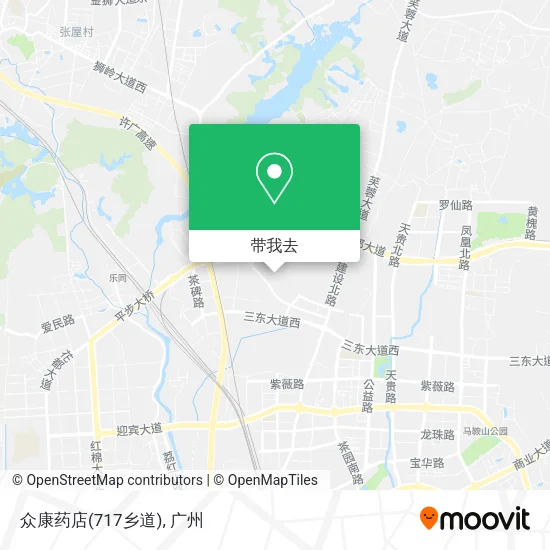 众康药店(717乡道)地图