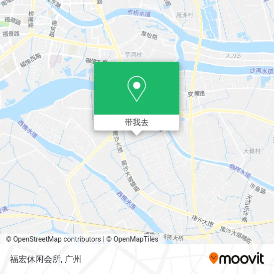 福宏休闲会所地图