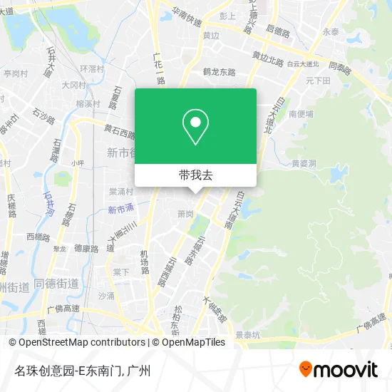 名珠创意园-E东南门地图