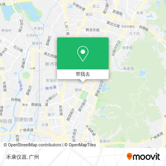 禾康仪器地图