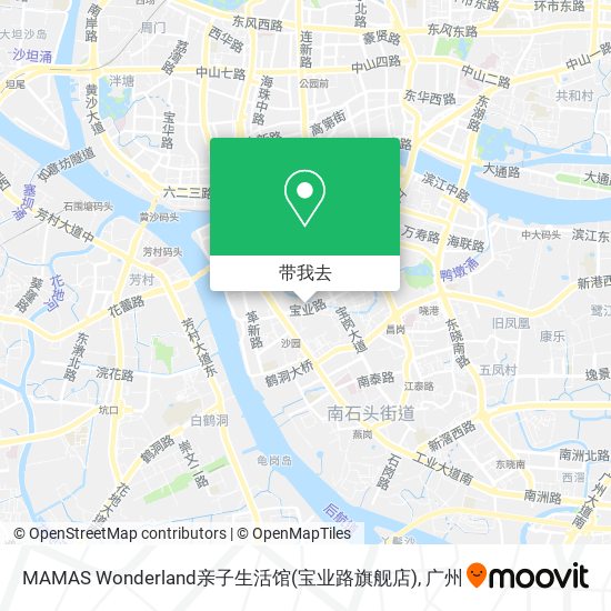 MAMAS Wonderland亲子生活馆(宝业路旗舰店)地图