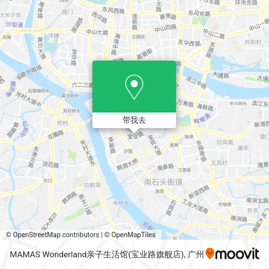 MAMAS Wonderland亲子生活馆(宝业路旗舰店)地图
