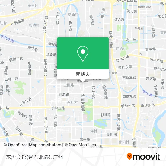 东海宾馆(普君北路)地图