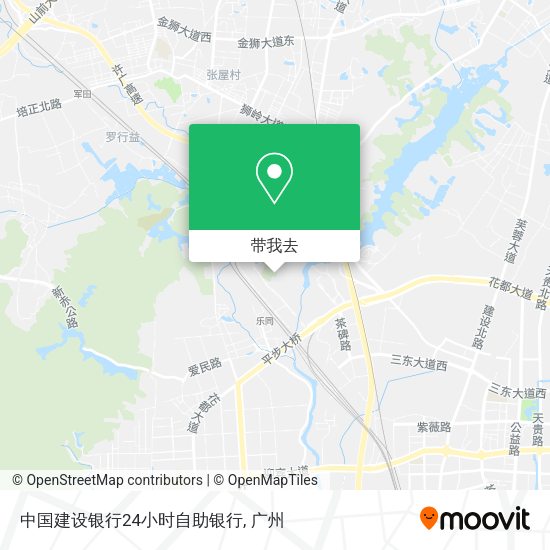 中国建设银行24小时自助银行地图