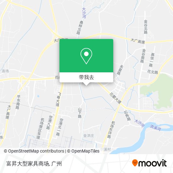 富昇大型家具商场地图