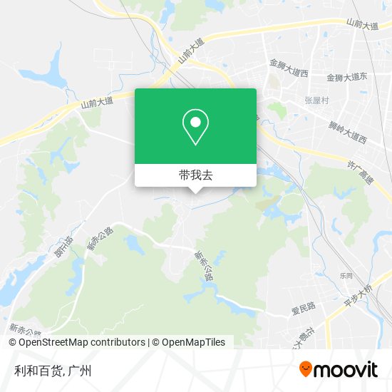 利和百货地图
