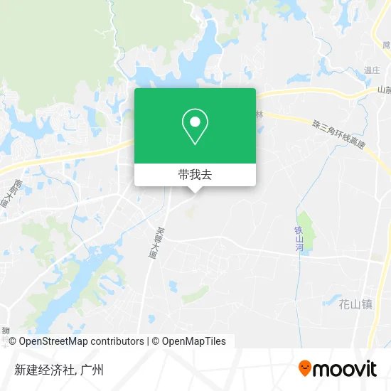 新建经济社地图