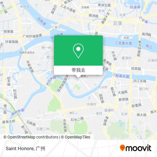 Saint Honore地图