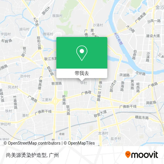尚美源烫染护造型地图