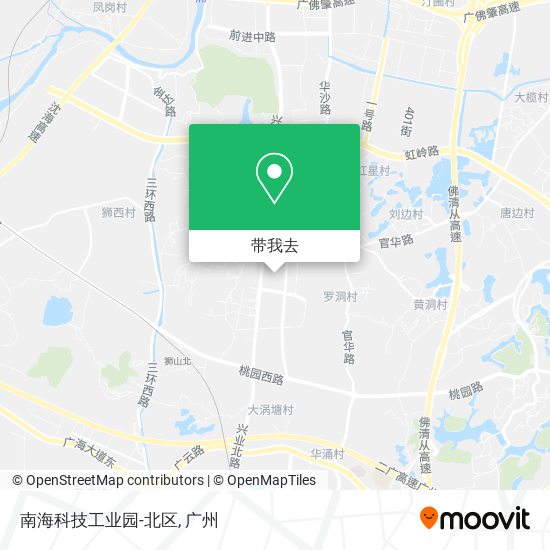 南海科技工业园-北区地图