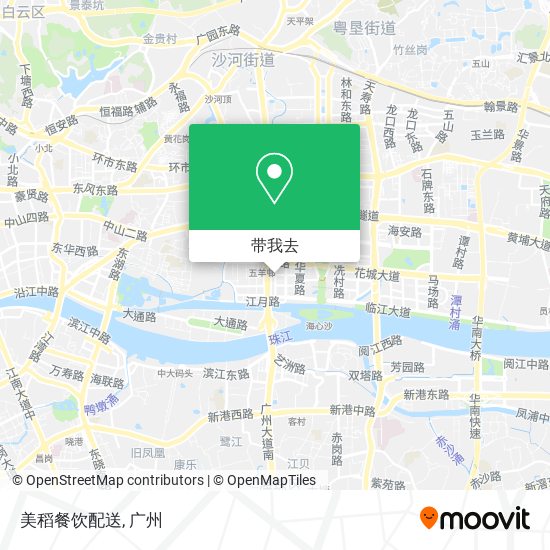 美稻餐饮配送地图