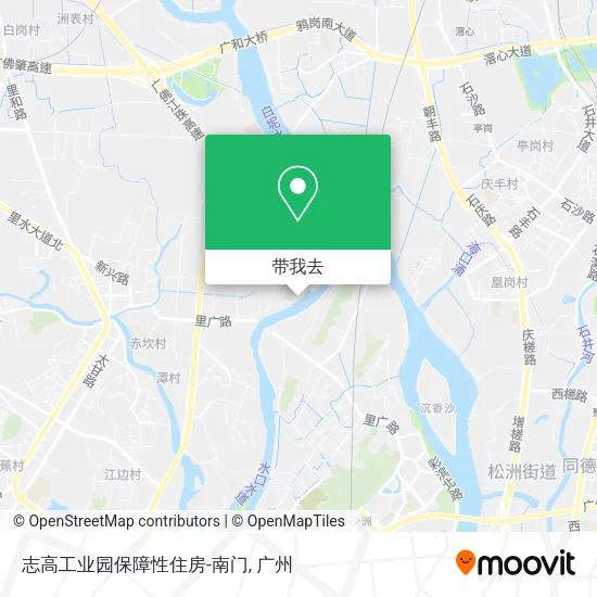 志高工业园保障性住房-南门地图