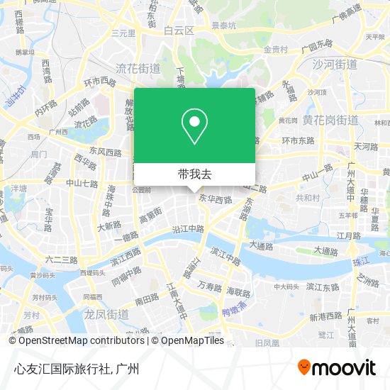 心友汇国际旅行社地图
