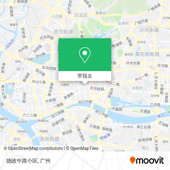 德政中路小区地图