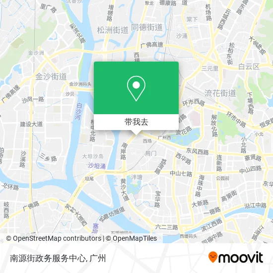 南源街政务服务中心地图