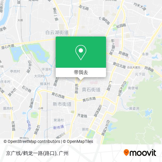 京广线/鹤龙一路(路口)地图