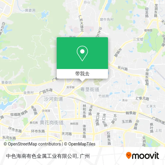 中色海南有色金属工业有限公司地图
