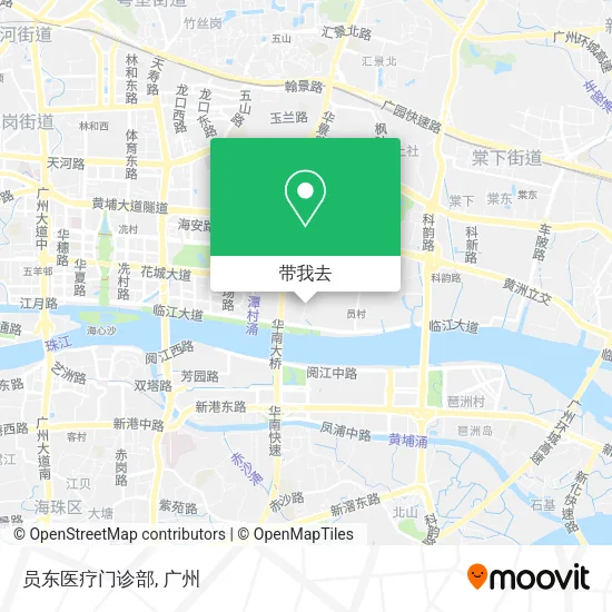 员东医疗门诊部地图