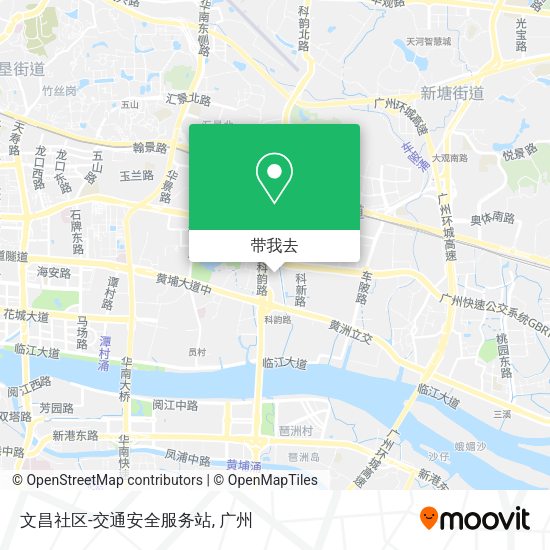 文昌社区-交通安全服务站地图