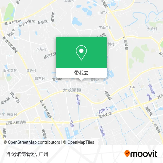 肖佬馆筒骨粉地图