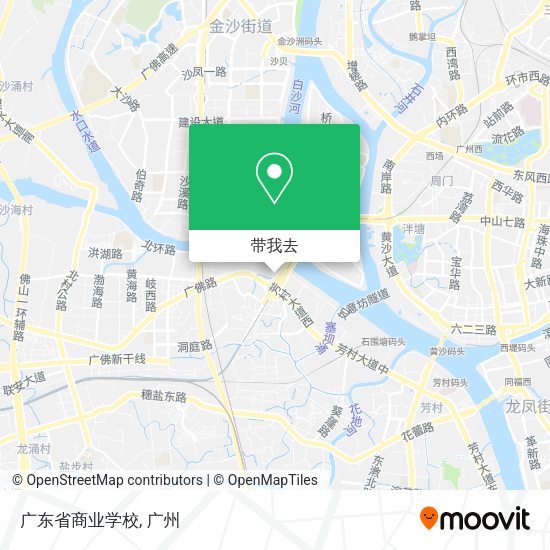 广东省商业学校地图