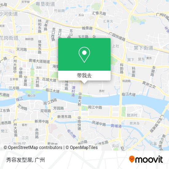 秀容发型屋地图