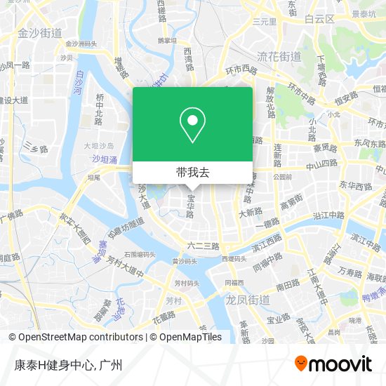 康泰H健身中心地图