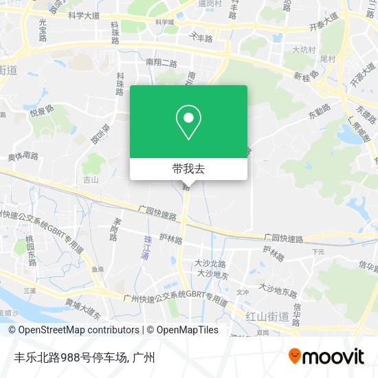 丰乐北路988号停车场地图