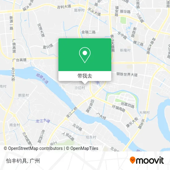 怡丰钓具地图