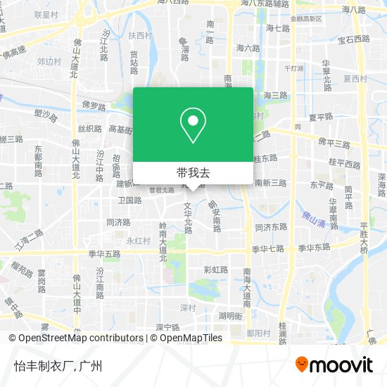 怡丰制衣厂地图