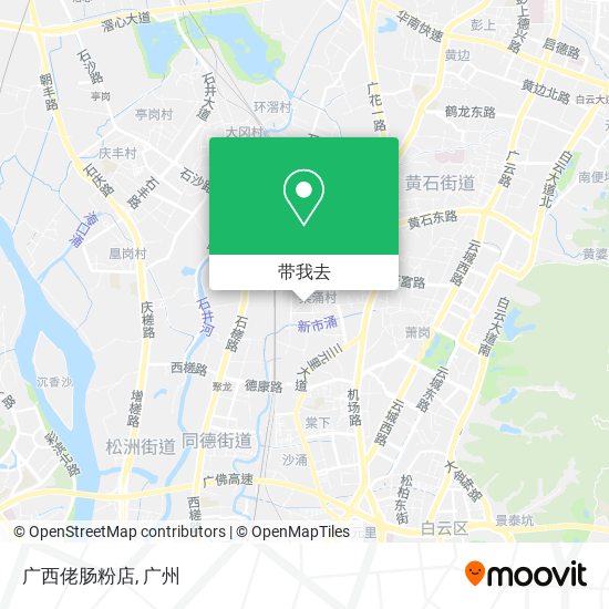 广西佬肠粉店地图