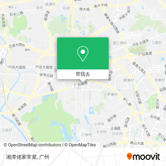 湘潭佬家常菜地图