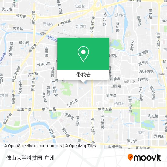 佛山大学科技园地图