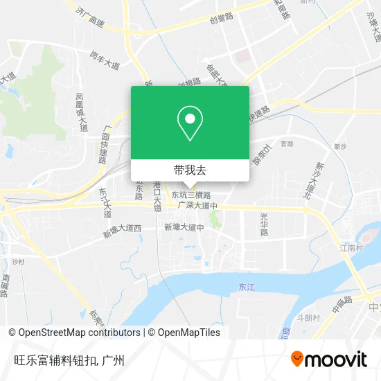 旺乐富辅料钮扣地图