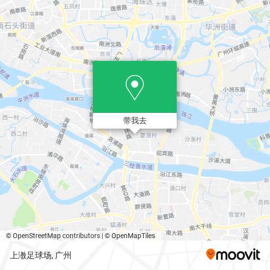 上漖足球场地图