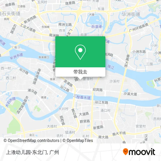 上漖幼儿园-东北门地图