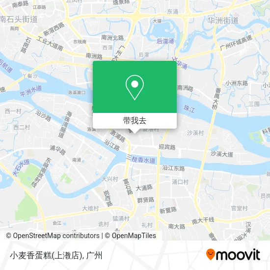 小麦香蛋糕(上漖店)地图