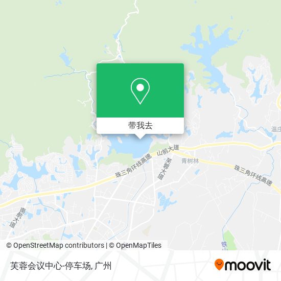 芙蓉会议中心-停车场地图