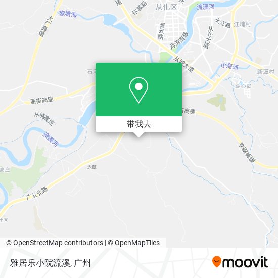 雅居乐小院流溪地图