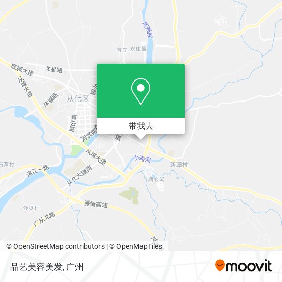 品艺美容美发地图